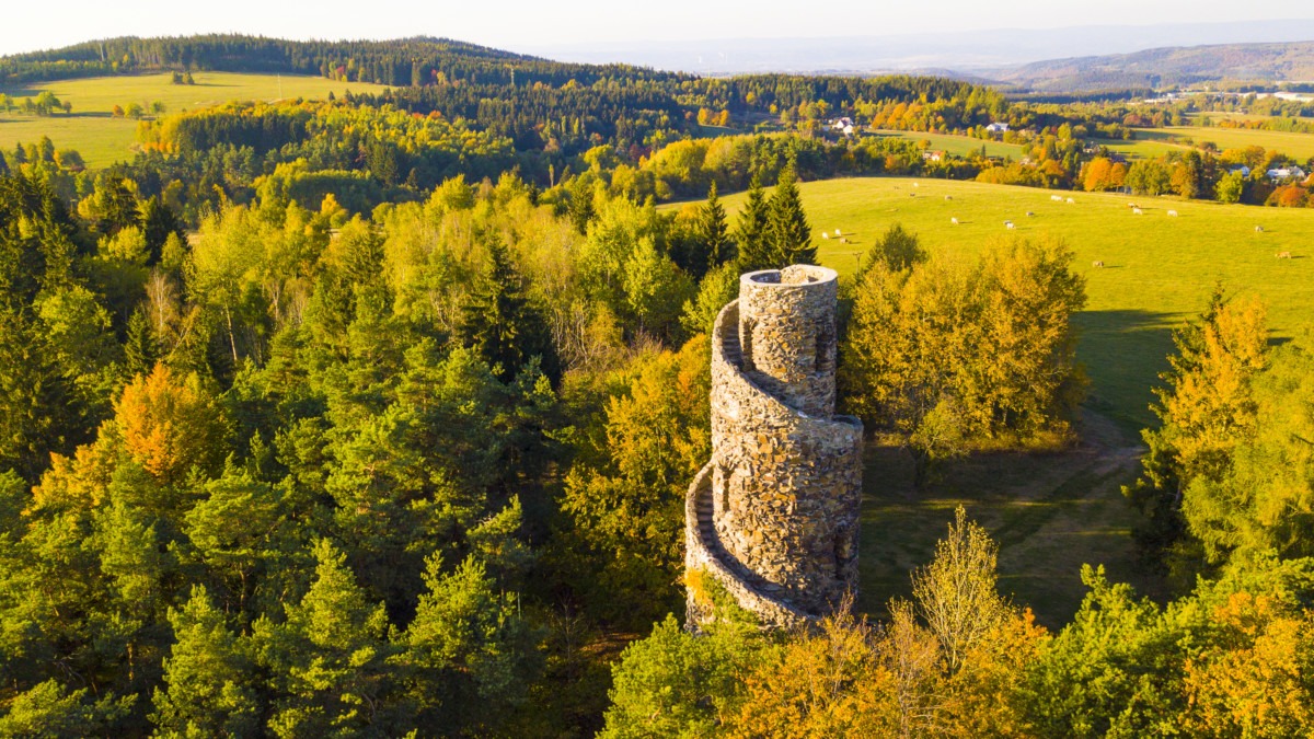 Krásno view tower, Slavkovský les - © Peteri