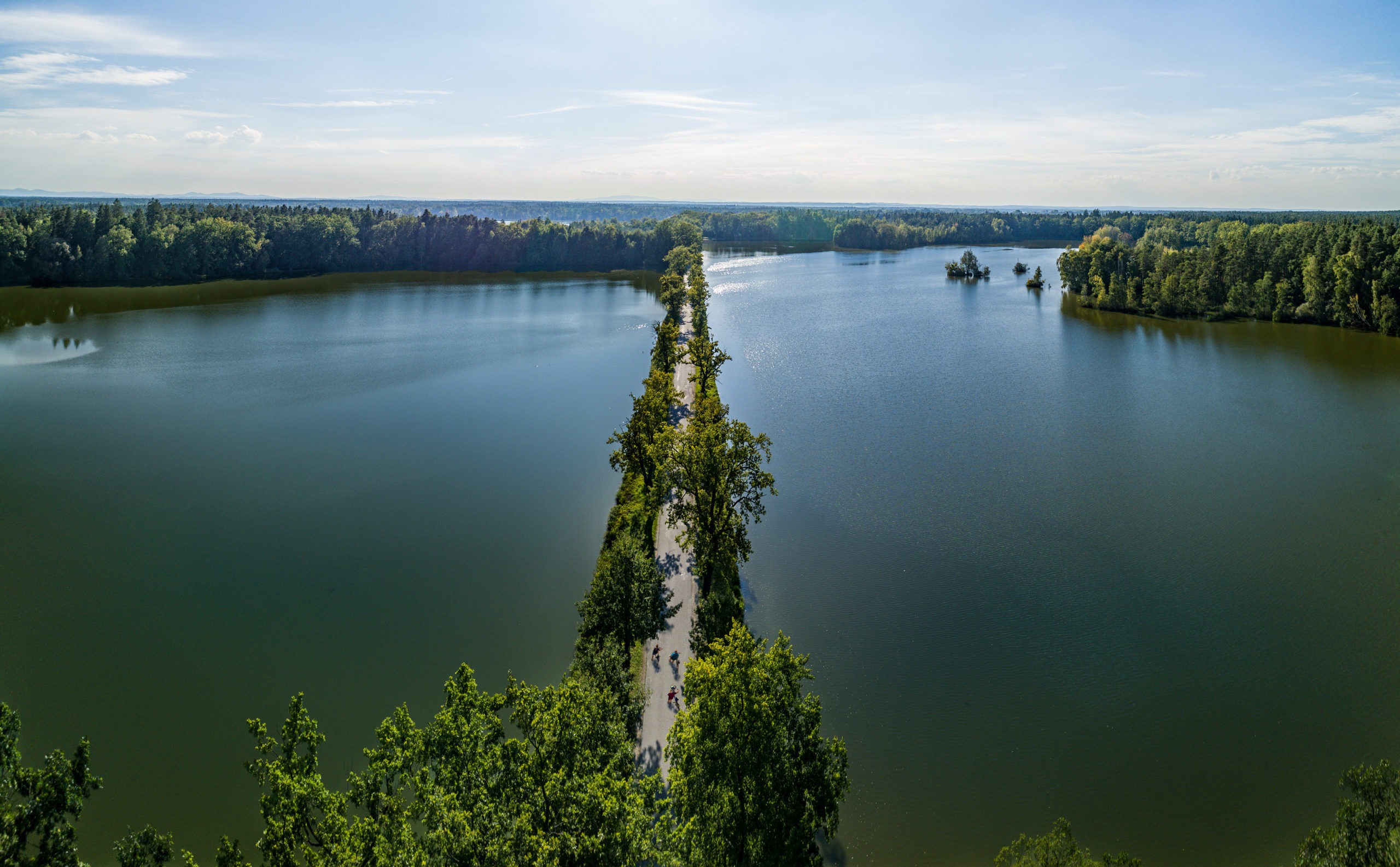 Třeboň pond system - © UPVISION