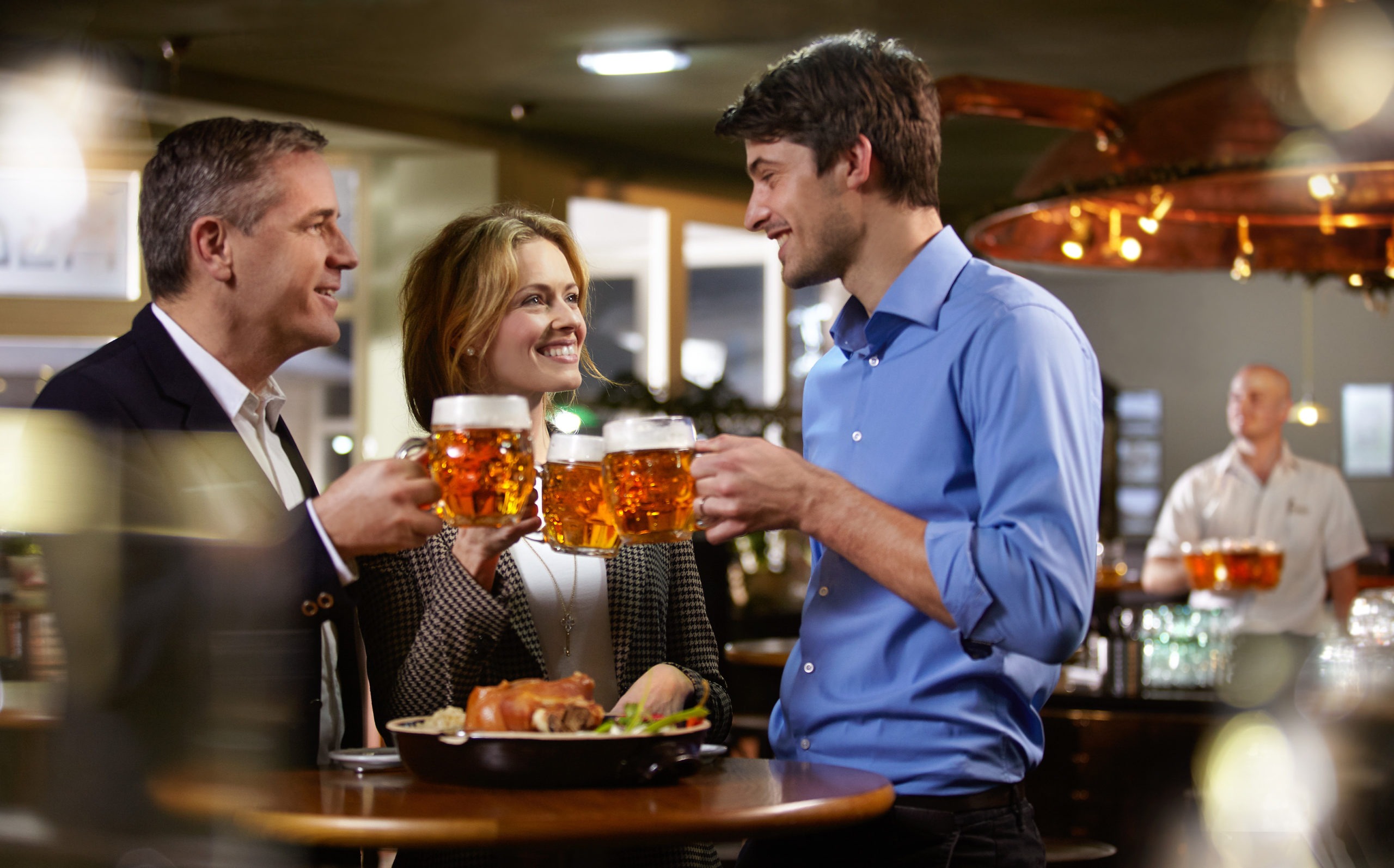 Enjoying a beer in a Czech pub - © David Marvan