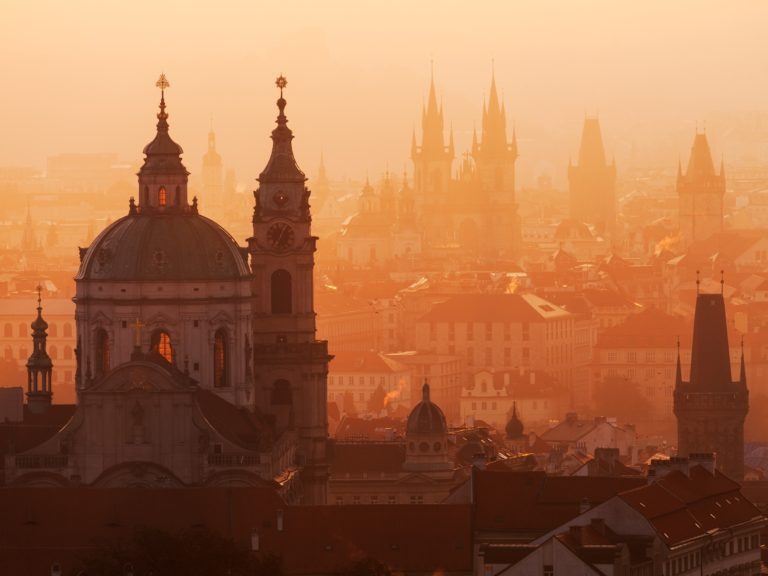 St. Nicolas church and Prague skyline - © Martin Rak